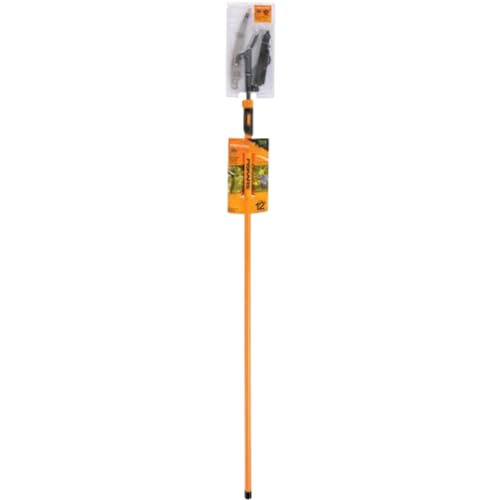 Fiskars 2-in-1 Extendable Tree Pruner and Pole Saw (Extends to 12 feet) with 12-Inch Double-Grind Saw and Double Locking System