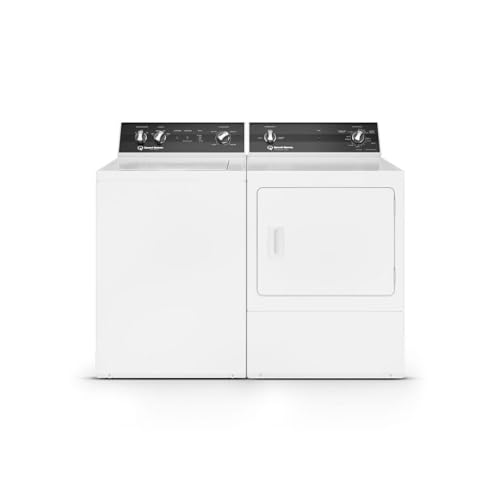 Speed Queen TR3003WN 26" Top Load Washer with 3.2 cu. ft. Capacity, 840 RPM Max Spin Speed, Knob Control, Stainless Steel Tub, in White