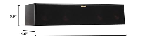 Klipsch RP-450C Center Channel Speaker - Ebony