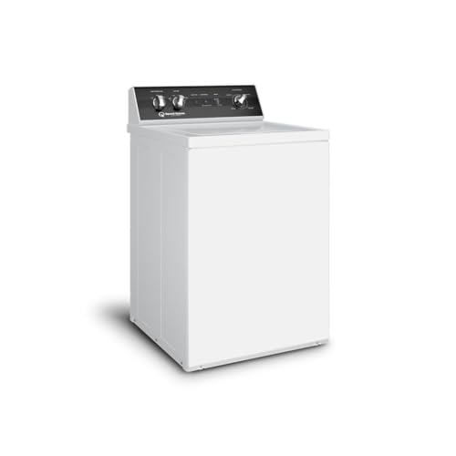 Speed Queen TR3003WN 26" Top Load Washer with 3.2 cu. ft. Capacity, 840 RPM Max Spin Speed, Knob Control, Stainless Steel Tub, in White