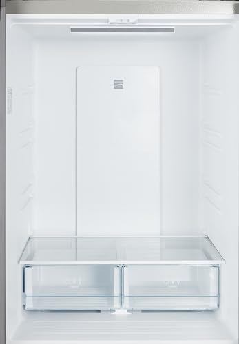 Kenmore 46-75525 29.88 Inch Counter-Depth French Door Refrigerator/Freezer with Fingerprint-Resistant Stainless Steel, Ice Maker, Quiet and Energy Efficient Inverter Compressor, 17.5 cu. ft.