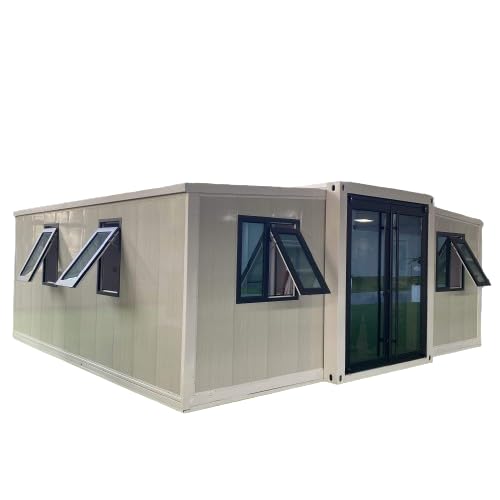 Modern Prefabricated Expandable House, Portable Container House, Folding Storage Container, Tiny Container House, 20 ft and 40 ft