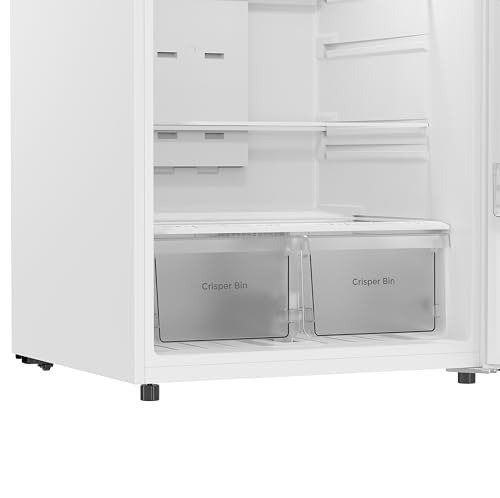 Kenmore 4661342 30" W Top Freezer Refrigerator with Adjustable Glass Shelving, Humidity Control Crispers, Quiet and Energy Efficient Inverter Compressor, White