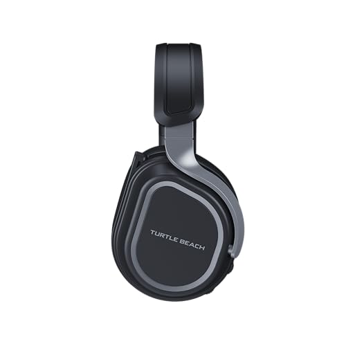 Turtle Beach Stealth 700 Gen 3 Wireless Multiplatform Amplified Gaming Headset for PC, PS5, PS4, Mobile – 24-bit Audio, 60mm Drivers, High-Bandwidth Microphone, Bluetooth, 80-Hr Battery – Black