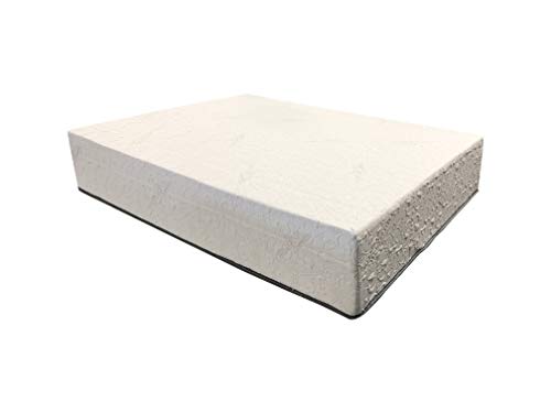 Purest of America 4 Inch Double Layer Memory Foam Mattress, Olympic Queen