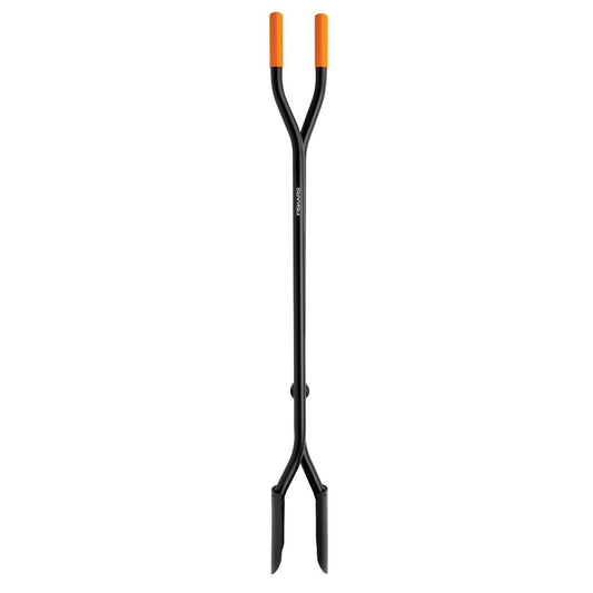 Fiskars 60" Steel Posthole Digger - Long-Handled Construction and Outdoor Tool - Digger Tool and Garden Tiller for Soil - Lawn and Garden Tools - Black/Orange