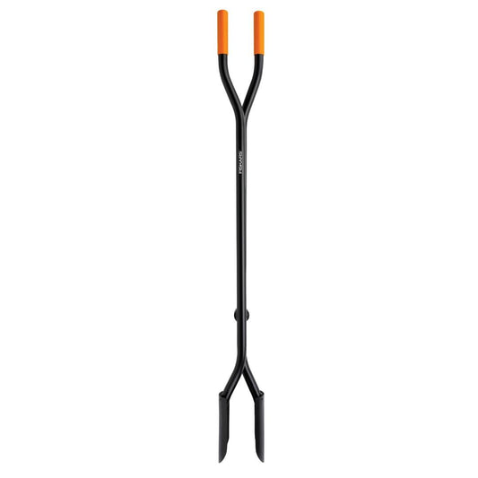 Fiskars 60" Steel Posthole Digger, Long-Handled Construction and Yard Tool, Digger Tool and Garden Tiller for Soil for Fence or Post Installation