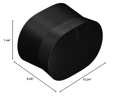 Sonos Era 300 - Black - Wireless, Alexa Enabled Smart Speaker with Dolby Atmos.