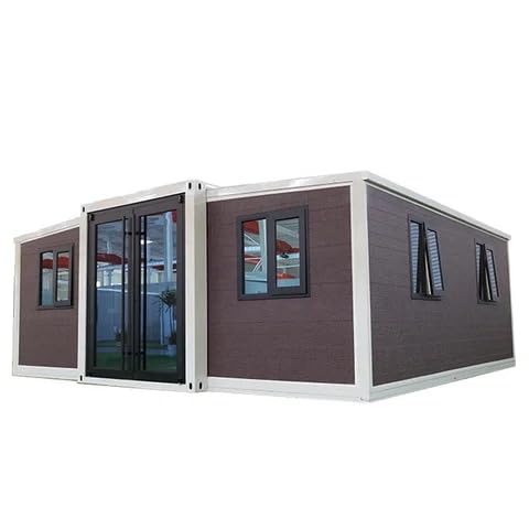 Mobile House for Living Single Family(20×40ft).Living Room+Restroom +Bedroom +Kitchen.use Smart and Modern Technology in Container House.