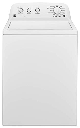 Kenmore Top-Load 7.0 cu. ft. Electric Washer and Dryer Bundle with Wrinkle Guard -White