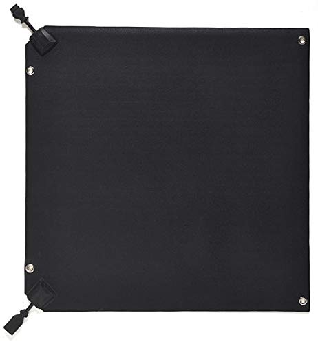 HeatTrak Heated Snow Melting Mats - Heated Outdoor Mats for Walkways - Electric Snow Melting Mats for Decks and Sidewalks - Trusted No-Slip Snow and Ice Melt Heated Sidewalk Mat (30” x 30")