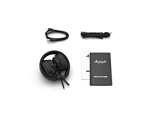 Marshall Major IV On-Ear Bluetooth Headphone, Black