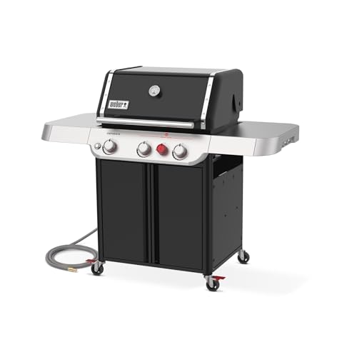 Weber Genesis E-325 Natural Gas Grill, Black