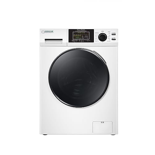 Equator All-in-one Washer Dryer Ventless FULLY BUILTIN 0-CLEARANCE 1.62cf/15lbs 110V 1400RPM White