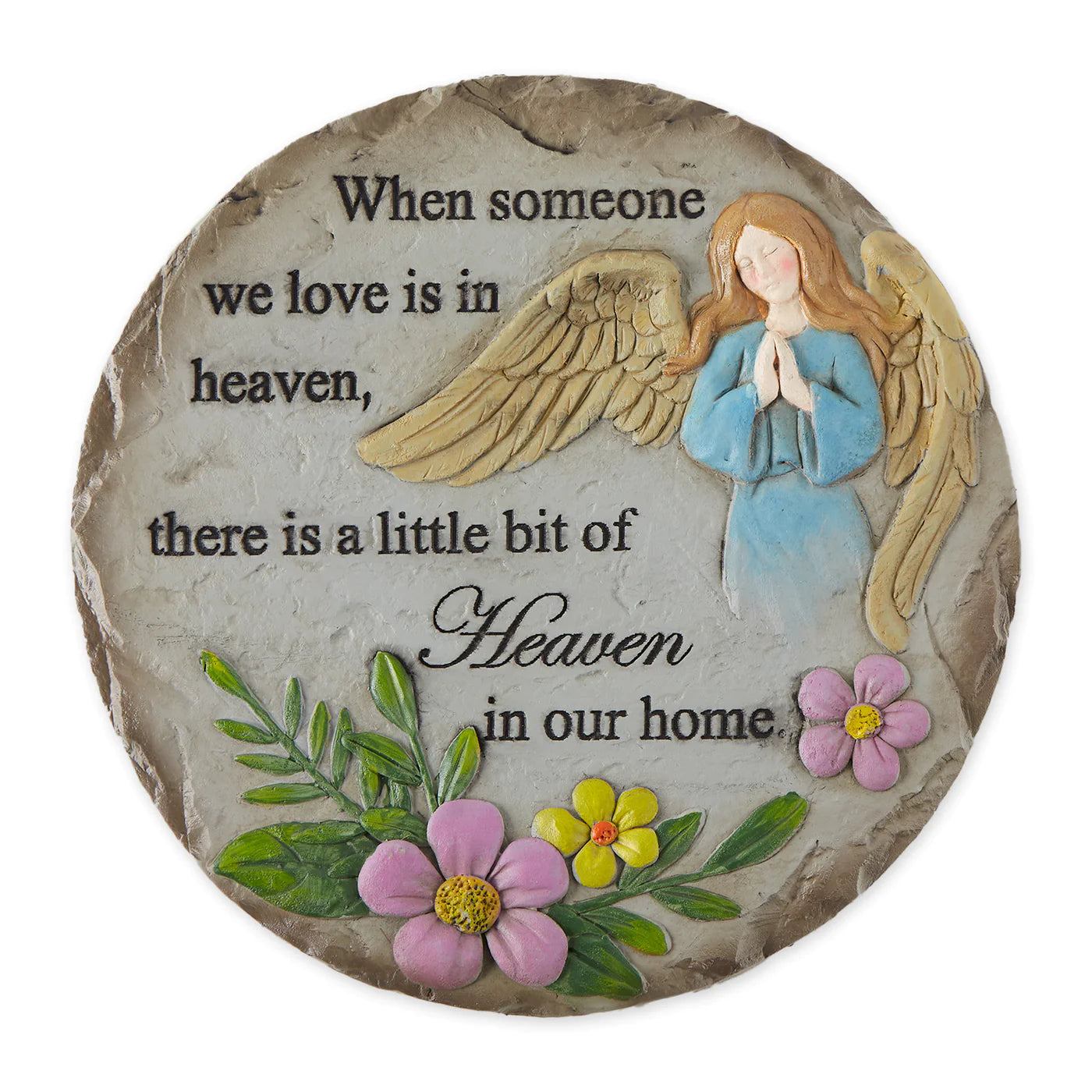 Memorial Stepping Stone- Someone In Heaven, Little Bit Of Heaven In Our Home