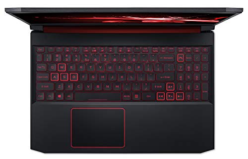 Acer Nitro 5 Gaming Laptop, 9th Gen Intel Core i7-9750H, NVIDIA GeForce RTX 2060, 15.6" Full HD IPS 144Hz Display, 16GB DDR4, 256GB NVMe SSD, Wi-Fi 6, Waves MaxxAudio, Backlit Keyboard, AN515-54-728C