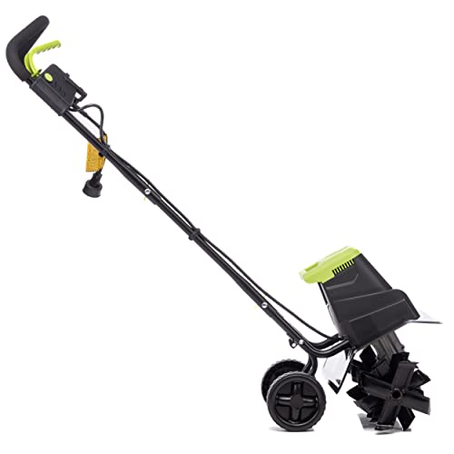 Earthwise Power Tools by ALM TC70016EW 13.5-Amp 16-Inch Electric Garden Tiller Cultivator, Fixed Tines, Black