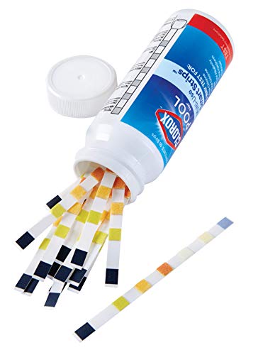 Clorox® Pool&Spa™ Swimming Pool Water Test Strips, Customized Test Results, Compatible with Clorox Pool App, 50 Test Strips (Pack of 1)