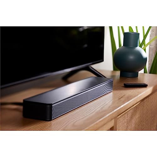 Bose TV Speaker - Soundbar for TV with Bluetooth and HDMI-ARC Connectivity, Black, Includes Remote Control