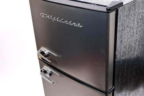 Frigidaire EFR751, 2 Door Apartment Size Refrigerator with Freezer, 7.5 cu ft, Platinum Series, Stainless Steel