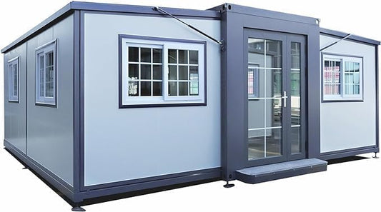 Portable Storage Building, 10ft x 20ft, with Windows and Doors