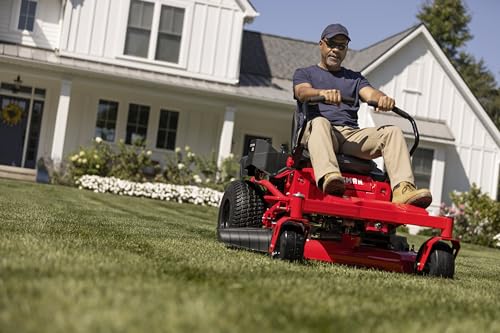 Craftsman 42" Gas Zero-Turn Riding Lawn Mower with 20.0 HP* Kohler 7000 Series Engine, Gas Lawn Tractor with Dual Hydrostatic Transmission, Red/Black