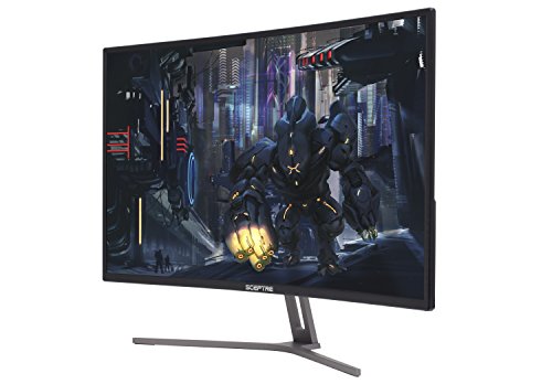 Sceptre C325B-144R 32" 144Hz 1800R Curved AMD FreeSync Gaming Monitor 1920x1080 HDMI DisplayPort Metal Black 2018