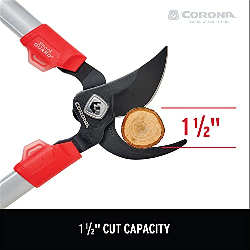 Corona Tools | 30-inch Branch Cutter ComfortGEL Bypass Loppers | Tree Trimmer Cuts Branches up to 1 ½-inches in Diameter | SL 3264