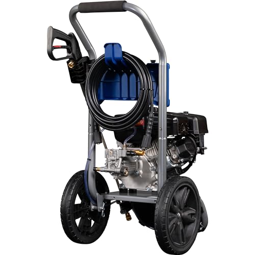 Westinghouse WPX3400 Gas Pressure Washer, 3400 PSI and 2.6 Max GPM, Onboard Soap Tank, Spray Gun and Wand, 5 Nozzle Set, for Cars/Fences/Driveways/Homes/Patios/Furniture