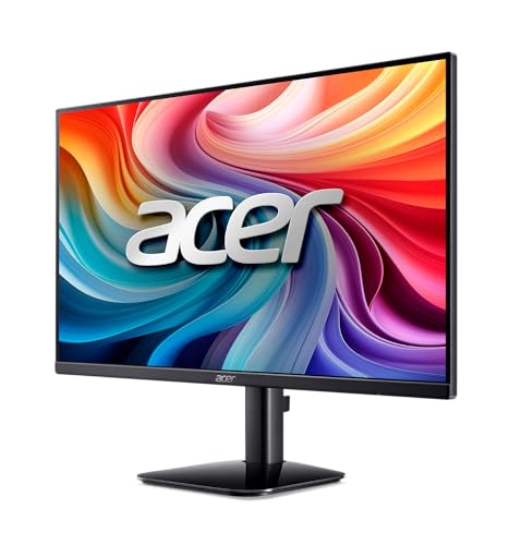 acer KB272 G0bi 27" IPS Full HD (1920 x 1080) Zero-Frame Gaming Office Monitor | Adaptive-Sync Support (FreeSync Compatible) | Up to 120Hz Refresh | 1ms (VRB) | sRGB 99% | Tilt | HDMI & VGA Ports