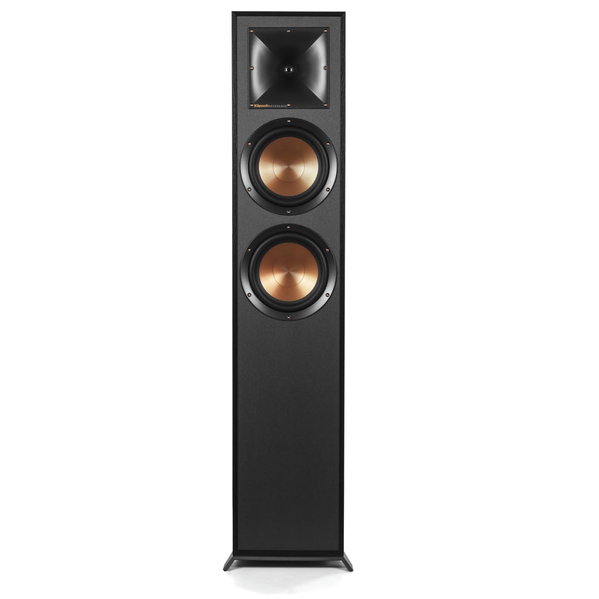 Klipsch Reference R-620F Floorstanding Speaker, Black Textured Wood Grain Vinyl, Pair