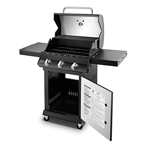 Dyna-Glo DGP397CNN-D Premier 3 Burner Natural Gas Grill, Black