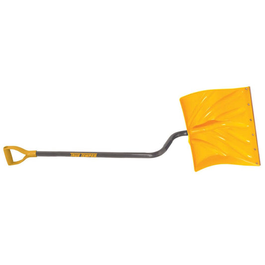 True Temper 1603072 Ergonomic Snow Shovel, 18-Inch