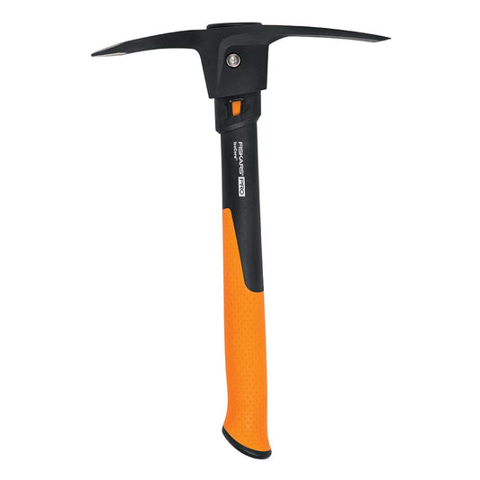 Fiskars IsoCore Pickaxe Mattock with Shock Absorbing Handle, 1.5 lb