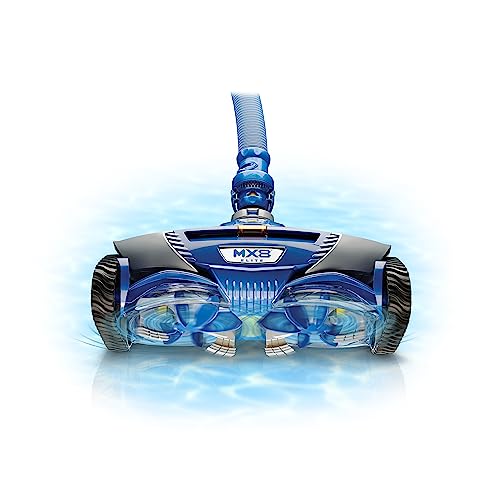 Zodiac MX8 Elite Suction Pool Cleaner for All In-Ground Pool Surfaces, 39 ft Reach, Cyclonic Scrubbing Brushes, Energy Efficient