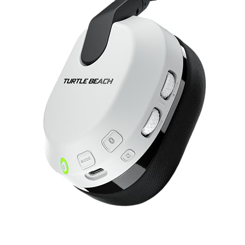 Turtle Beach Stealth 600 Gen 3 Wireless Multiplatform Amplified Gaming Headset for Xbox Series X|S, Xbox One, PC, PS5, PS4, Mobile – Bluetooth, 80-Hr Battery, AI Noise-Cancelling Mic – White