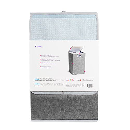 Munchkin® Hamper™ Laundry Organizer with Lid, Grey