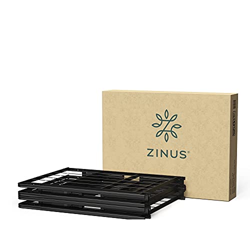 ZINUS SmartBase Tool-Free Assembly Mattress Foundation, 14 Inch Metal Platform Bed Frame, No Box Spring Needed, Sturdy Steel Frame, Underbed Storage, Twin XL