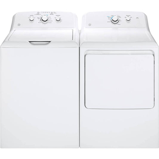 GE GTW335PR White Top Load Washer/Dryer Pair