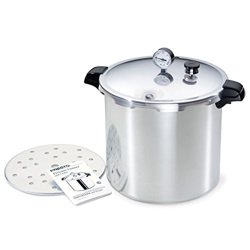 Presto 01781 Pressure Canner and Cooker, 23 qt, Silver