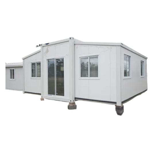 Romoxa Portable Prefabricated Tiny Home - Ideal for Hotel Office Shop! Mobile Container House with Modular Design Structure for Villa, Warehouse and Workshop (15FT*20FT)