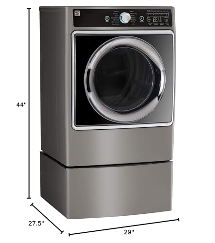 Kenmore Top-Load 7.0 cu. ft. Electric Washer and Dryer Bundle with Wrinkle Guard -White