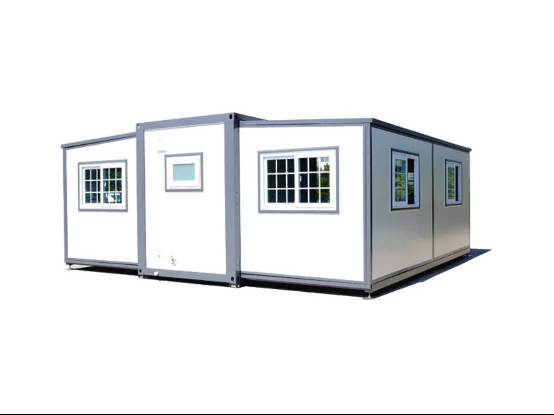Chery Industrial Expandable Prefab House 19ft x 20ft with Cabinet, Exquisitely Designed Modern Villa Prefab House for Live,Work...