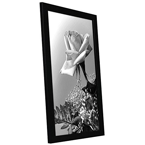 Americanflat 12x18 Poster Frame with Polished Plexiglass - Epic Collection - Gallery Wall Frames with Engineered Wood - Photo Frame for Wall Display - Black