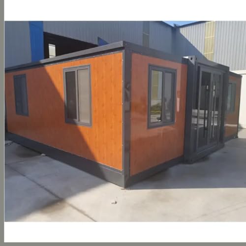 Romoxa Expandable prefabricated Home Mobile, Prefab House for Hotel, Booth, Office, Guard House, Shop, Villa, Warehouse, Workshop - Efficient and Versatile Living Solution (20FT*40FT)