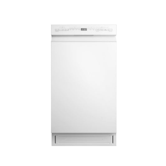 Midea MDF18A1AWW Built-in Dishwasher with 8 Place Settings, 6 Washing Programs, Stainless Steel Tub, Heated Dry, Energy Star, White