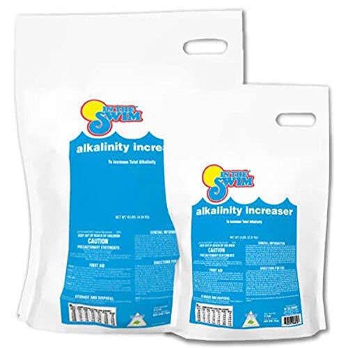 In The Swim Alkalinity Increaser for Swimming Pools - Raises Alkalinity and Balances pH Levels in Your Swimming Pool Water - 100% Sodium Bicarbonate - 50 Pounds