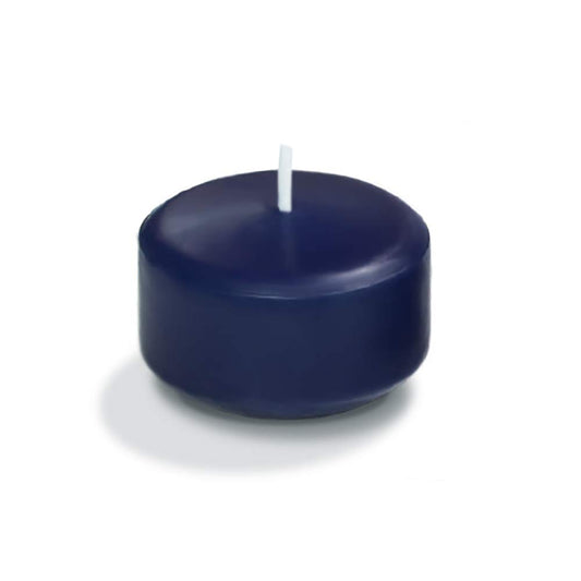 Yummi 1.75" Navy Blue Floating Candles - 20 per pack