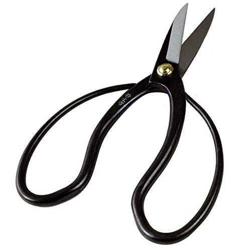 Wazakura Bonsai Scissors MADE IN JAPAN 7inch(180mm), Japanese Bonsai Garden Tools, Hasami Pruning Shears