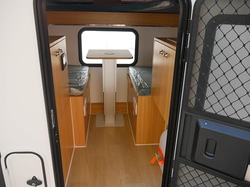 Pop-Up Truck Camper with Sliding Queen Size Bed/Sofa Bed/Bathroom and Kitchen.